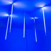 Светодиодная гирлянда ARD-ICEFALL-CLASSIC-D12-500-5PCS-CLEAR-72LED-LIVE BLUE (230V, 6W)
